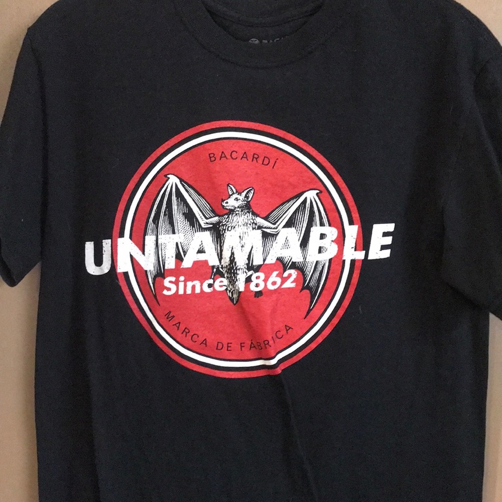 Small Licensed Bacardi “Untamable” Tee